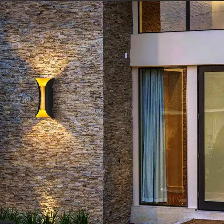 Picture of 10W LED Wall Light Modern Up & Down Waterproof Sconce for Indoor & Outdoor Use (IP65 Rated)