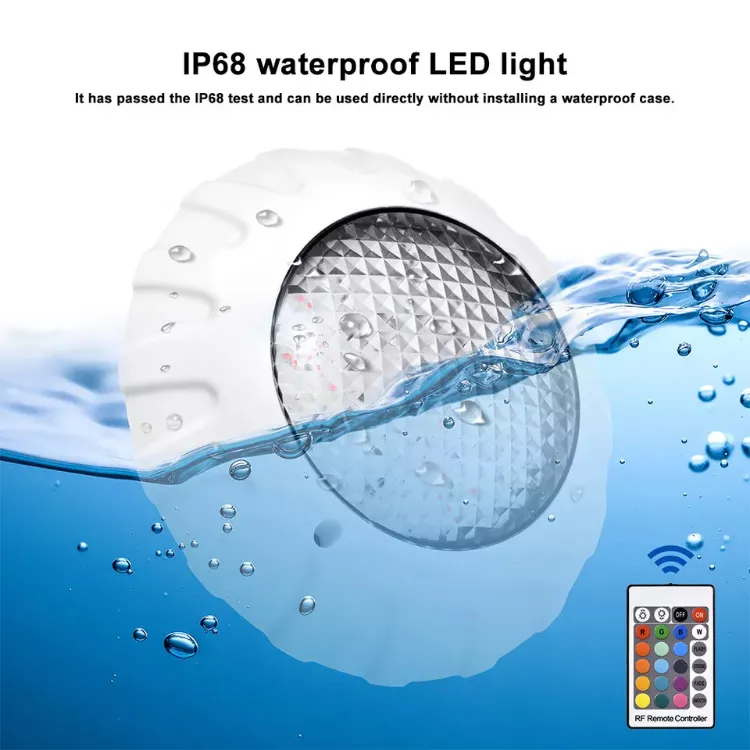 Picture of 10W/38W RGB LED Swimming Pool Lights IP68 Waterproof Underwater Spa Lights