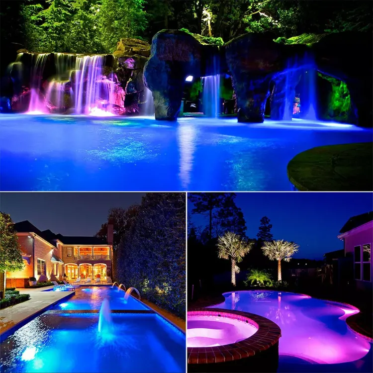 Picture of 10W/38W RGB LED Swimming Pool Lights IP68 Waterproof Underwater Spa Lights