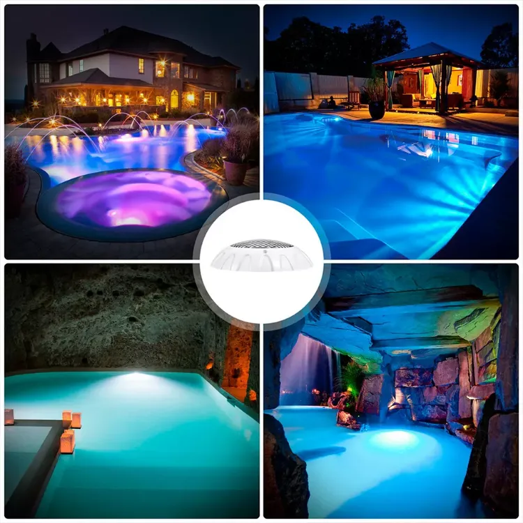 Picture of 10W/38W RGB LED Swimming Pool Lights IP68 Waterproof Underwater Spa Lights