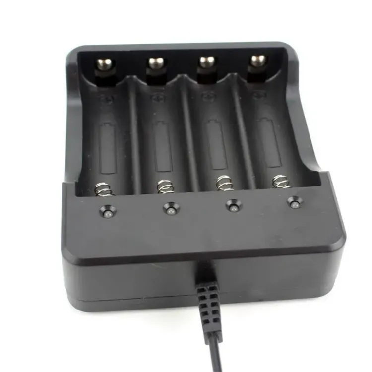 Picture of 2/4 Slot Smart Battery Charger Fast Charging for 18650 Li-Ion Rechargeable Batteries