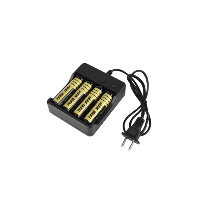 Picture of 2/4 Slot Smart Battery Charger Fast Charging for 18650 Li-Ion Rechargeable Batteries