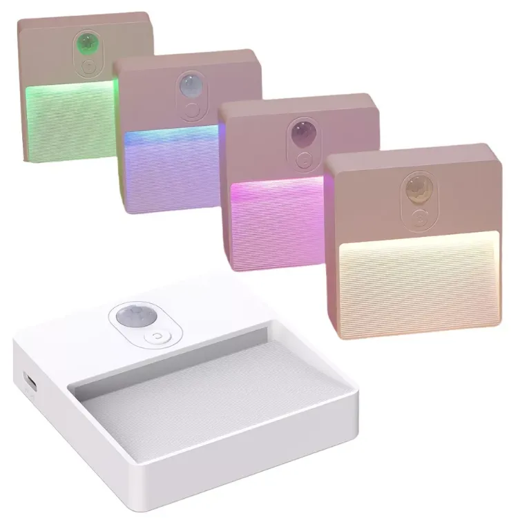 Picture of Motion Sensor LED Night Light RGB, Wireless, Magnetic Wall Lamp for Home