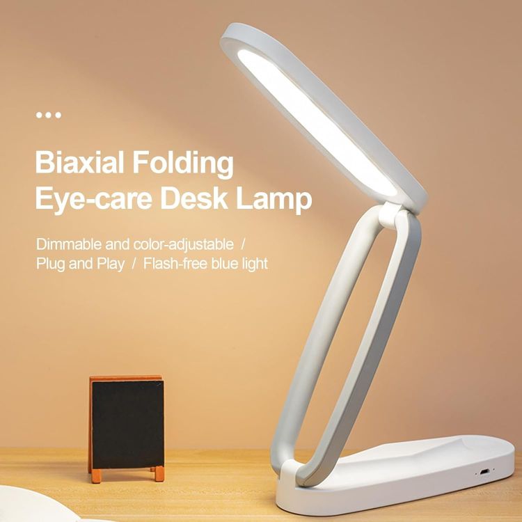 Picture of Dimmable LED Desk Lamp – USB-Powered, Adjustable, Touch Sensor Night Light