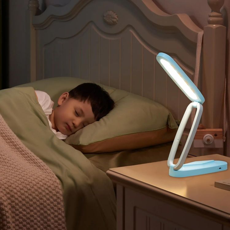 Picture of Dimmable LED Desk Lamp – USB-Powered, Adjustable, Touch Sensor Night Light