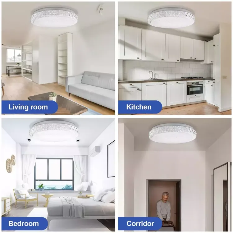 Picture of Modern LED Ceiling Light – Dimmable, for Bedroom & Living Room Decor