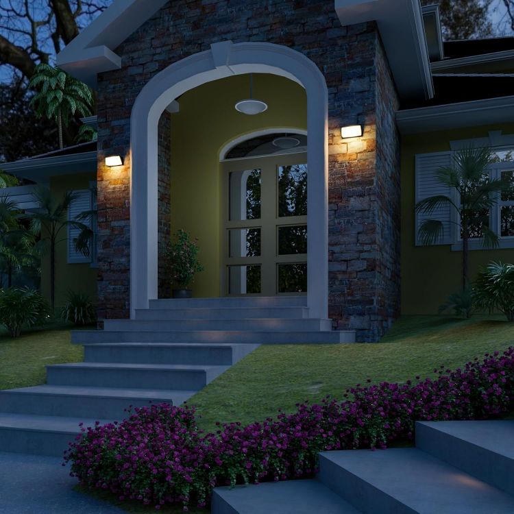 Picture of Modern Outdoor Wall Light – Aluminum, IP54 Waterproof, Max 40W E27, Ideal for Gardens & Patios