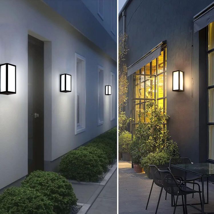 Picture of Modern Outdoor Wall Light – Aluminum, IP54 Waterproof, Max 40W E27, Ideal for Gardens & Patios