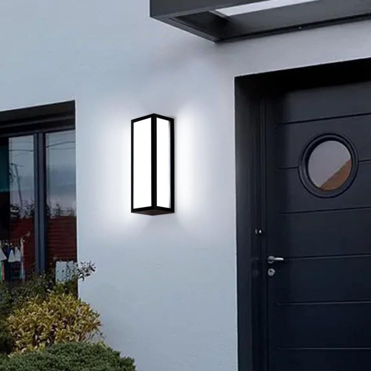 Picture of Modern Outdoor Wall Light – Aluminum, IP54 Waterproof, Max 40W E27, Ideal for Gardens & Patios