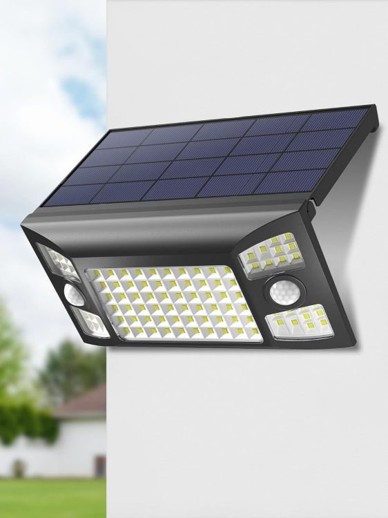 Picture of Solar Security Lights Outdoor 1300LM – Motion Sensor, 270° Wide Angle & IP65 Waterproof – Perfect for Gardens, Garages, Pathways & More