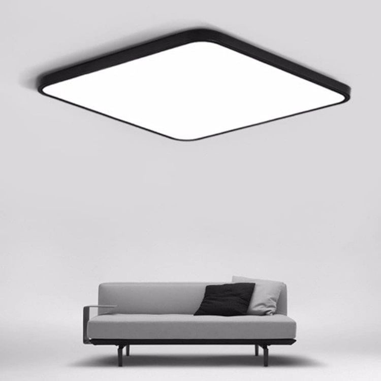 Picture of Modern Ceiling Light LED, 50cm 45W Dimmable Ceiling Lights Fixtures 3000K/4000k/6500K, Square Ceiling Lamp LED for Living Room