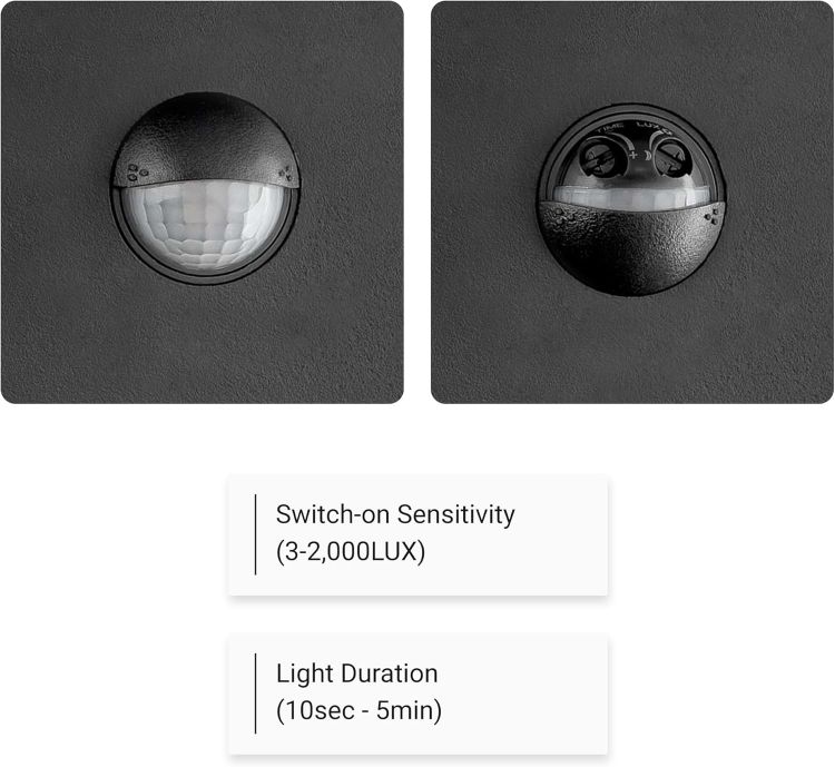 Picture of 15W LED Outdoor Wall Lights – IP65 Waterproof with PIR Motion Sensor for Bright & Secure Driveways, Garages & Gardens