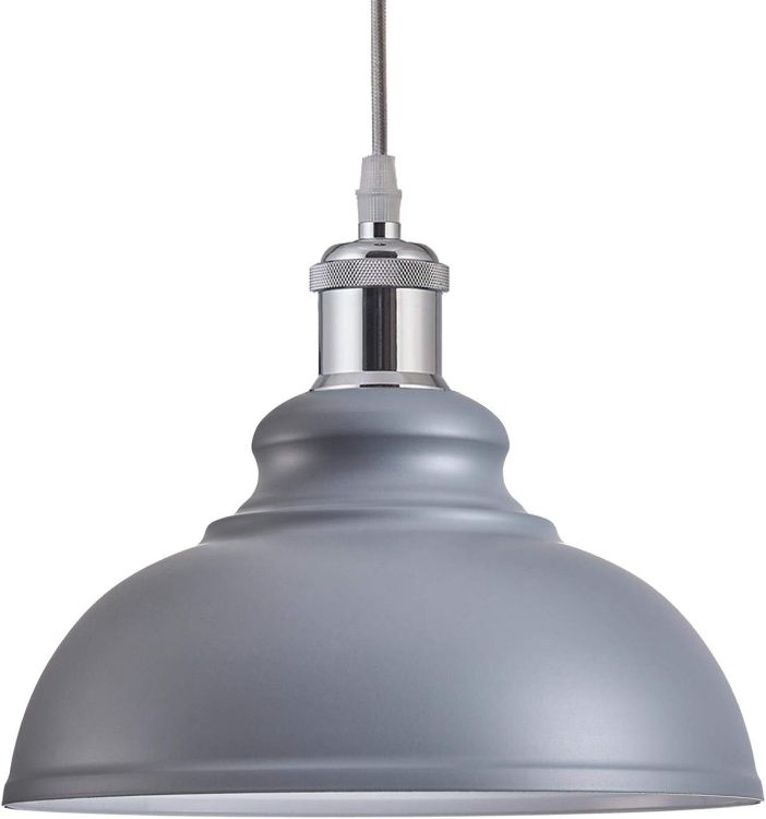 Picture of Metal Ceiling Lamp Shade – A Sleek, Easy-Fit Pendant Light Perfect for Bedrooms, Hallways, Offices, Cafés, and Restaurants