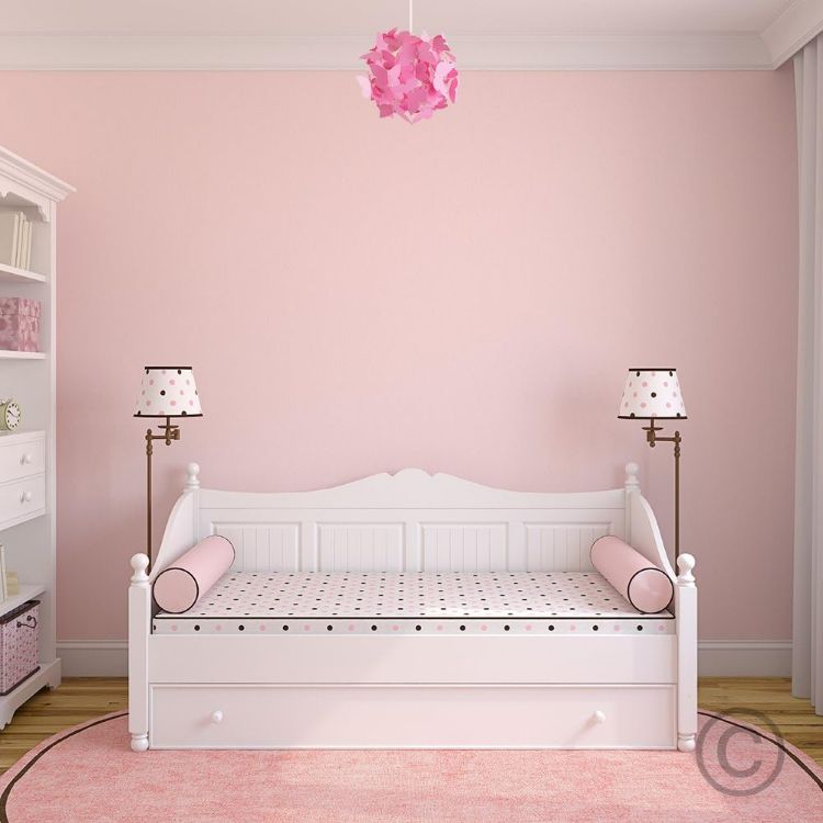 Picture of Modern Bright Pink Butterflies Ceiling Chandelier Lamp Shade Pendant Lights, Perfect for Stylish Home Lighting