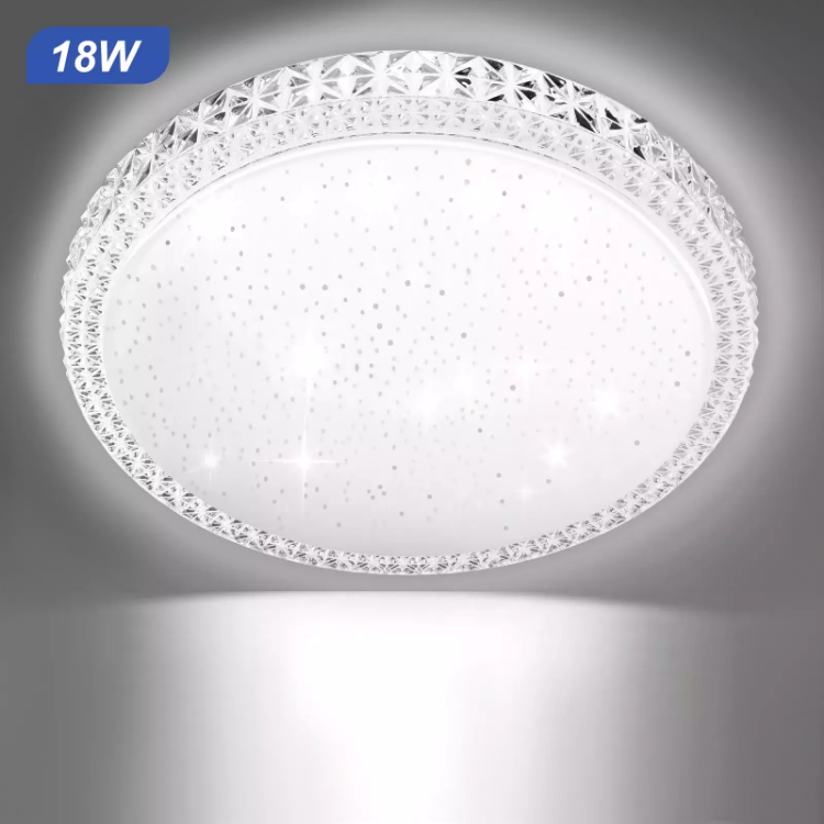 Picture of 18W Modern LED Ceiling Light, Dimmable Modern Ceiling Lights, Round LED Ceiling lamp for Bedroom & Living Room Decor