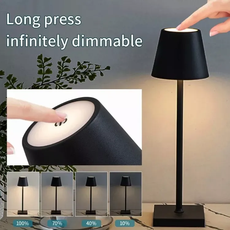 Picture of Cordless Rechargeable LED Table Lamp  Dimmable, Night Light, Modern Decor