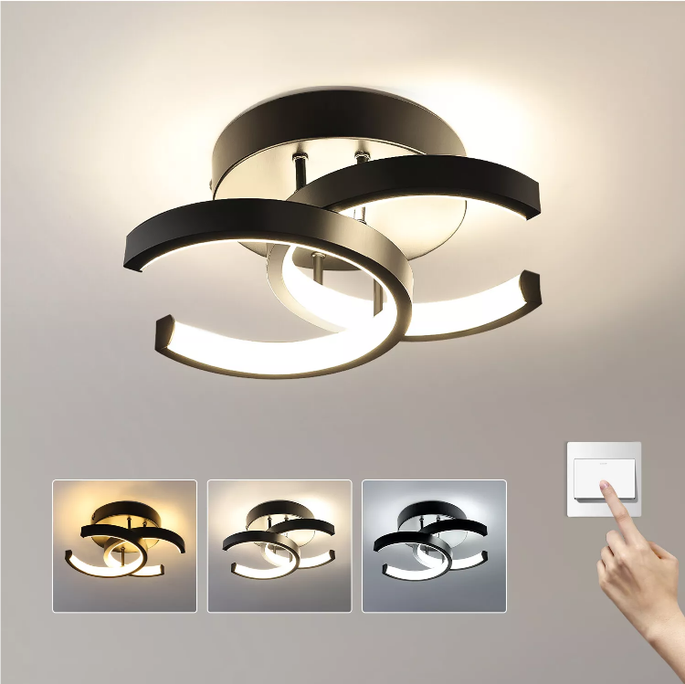 Picture of Modern LED Ceiling Lights Bedroom Lights Ceiling For Living Room Bedroom UK