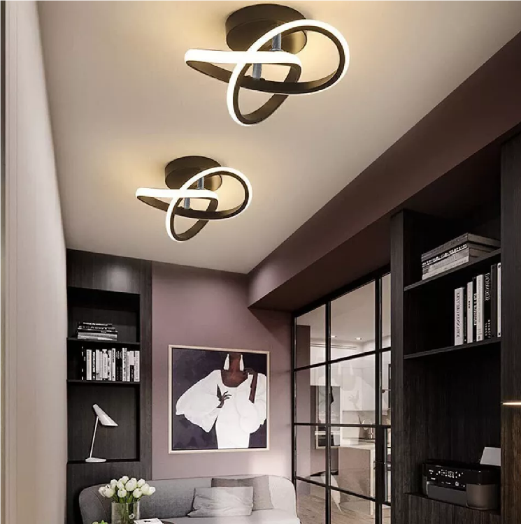 Picture of LED Lamp Ceiling Light Modern Chandelier Living Room Bedroom Pendant Light UK