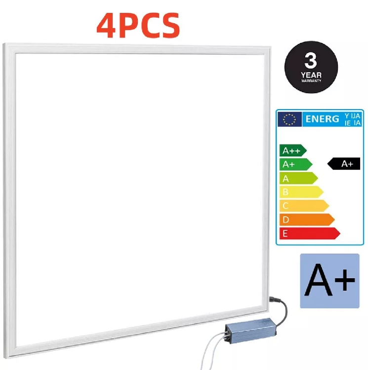 Picture of 4Pack 48W LED PANEL LIGHT 600X600MM WITH 3 YEAR WARRANTY COOL WHITE 6500K