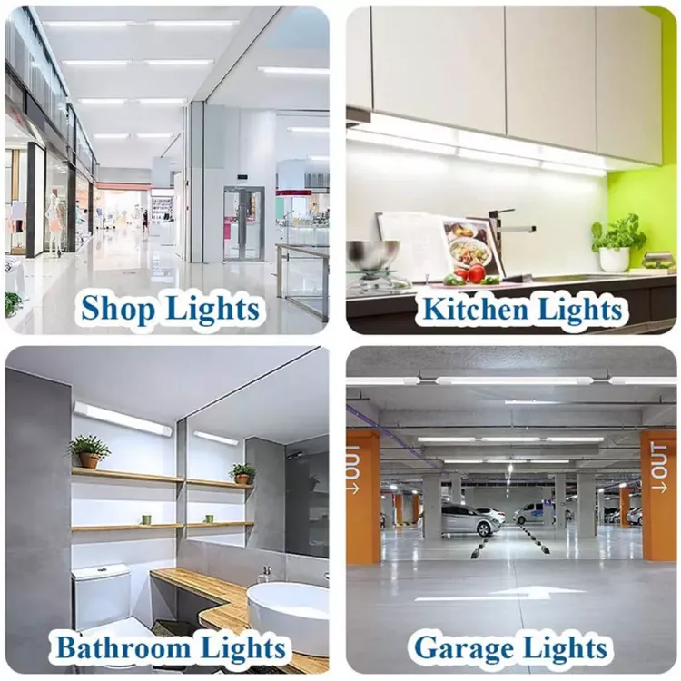 Picture of 5FT LED Strip Lights Batten Tube Light Office Shop Garage Ceiling Lamp 150CM UK