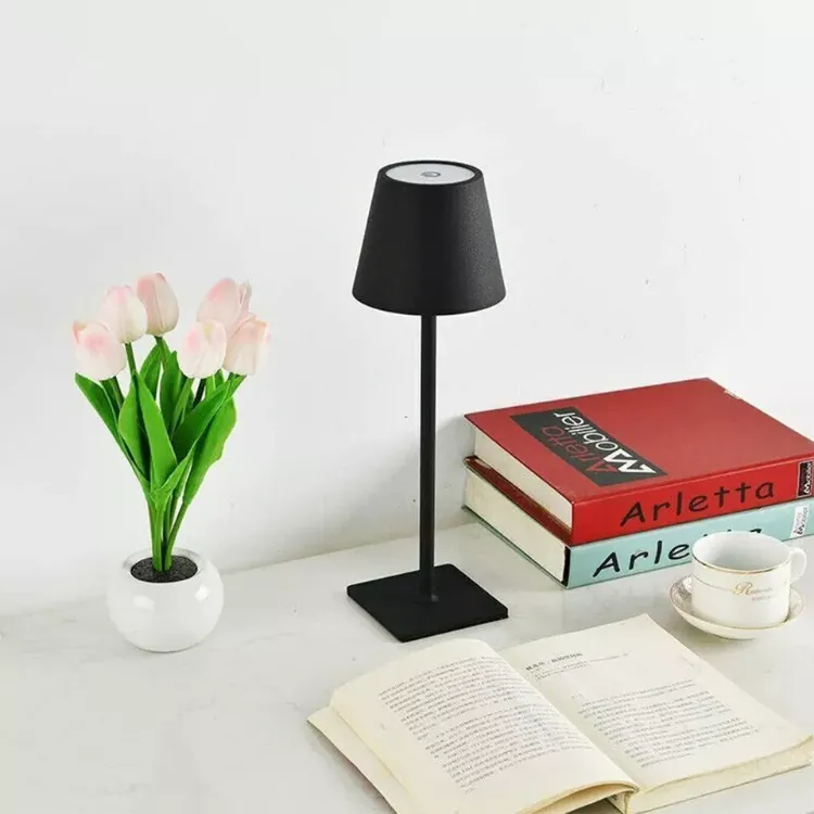 Picture of New Cordless Lamp Rechargeable Table Lamp LED Dimmable Lamp Night Light Decor UK