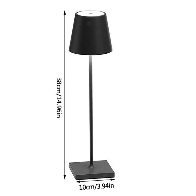 Picture of New Cordless Lamp Rechargeable Table Lamp LED Dimmable Lamp Night Light Decor UK