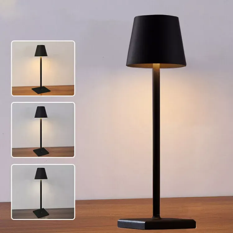 Picture of New Cordless Lamp Rechargeable Table Lamp LED Dimmable Lamp Night Light Decor UK