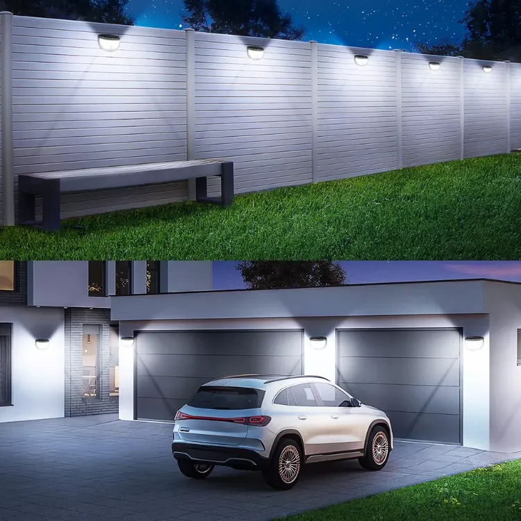 Picture of 198-LED Solar Motion Sensor Wall Light – Ultra-Bright Outdoor Security Flood Lamp for Garden, Pathway & Home Safety