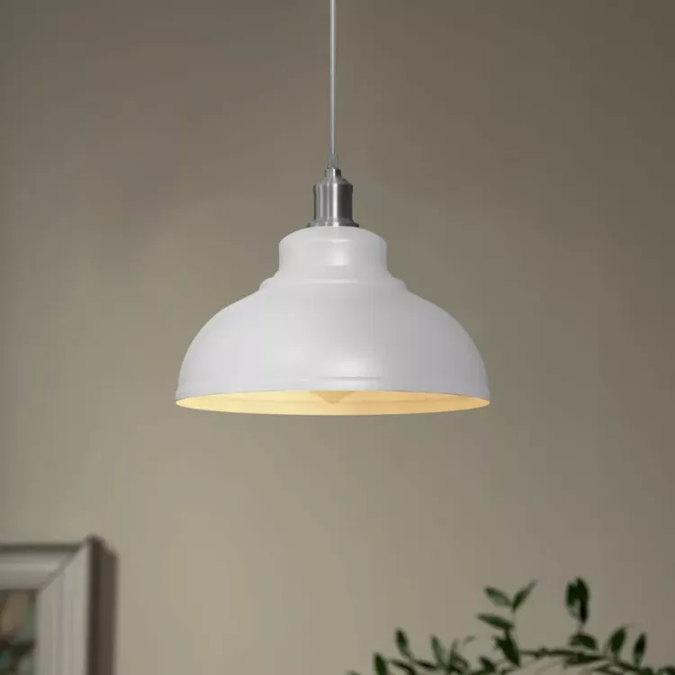 Picture of Vintage Industrial Pendant Light – Metal Lampshade, Hanging Ceiling Light Kit with E27 Socket, Perfect for Kitchen, Dining Room, and Living Room