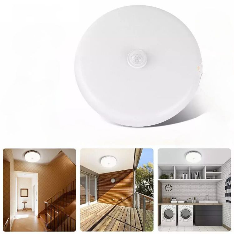Picture of 18W LED Ceiling Light PIR Motion Sensor Light For Bathroom, Kitchen, Living Room, Round LED Ceiling Light